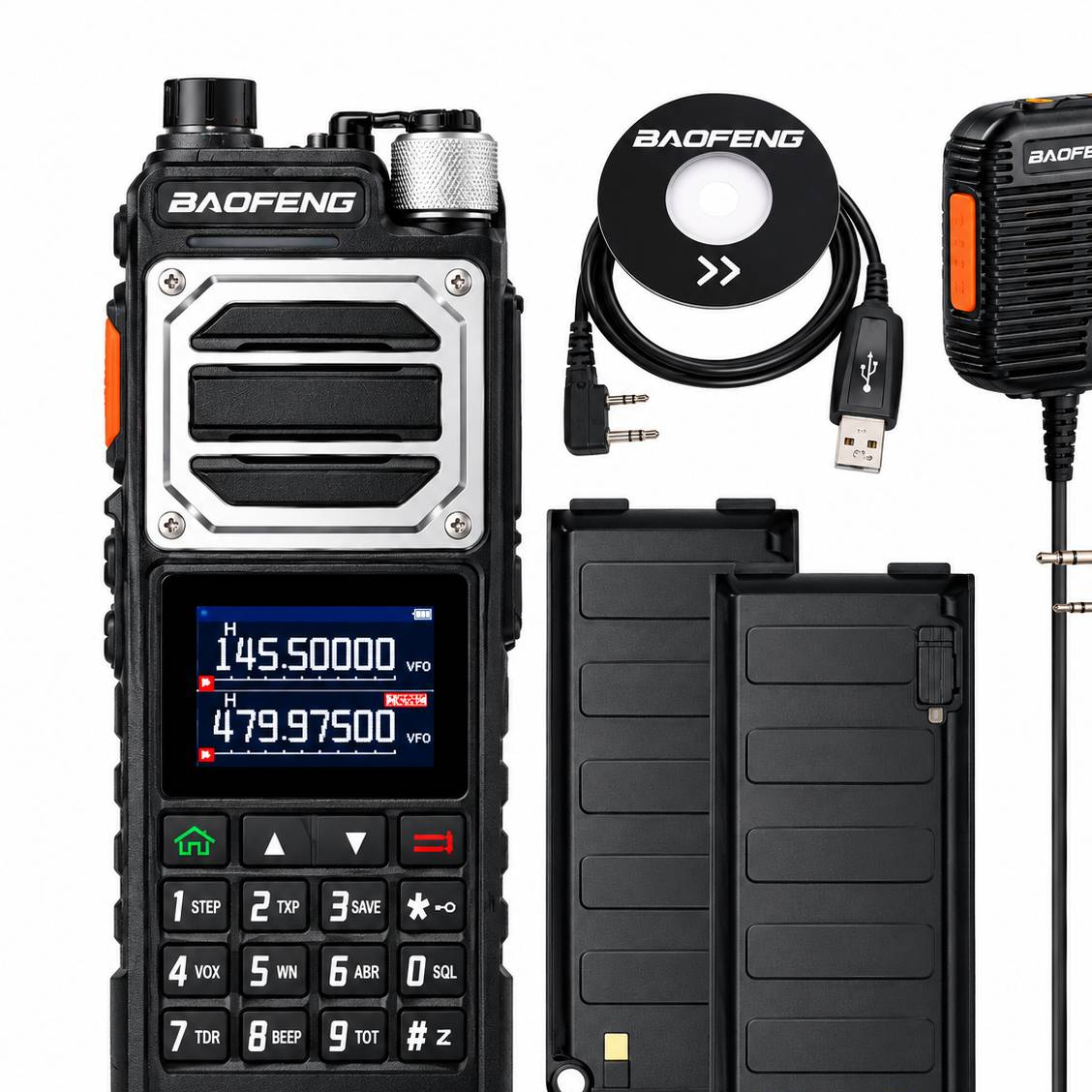 تلفن بیسیم واکی تاکی باوفنگ مدل UV-25 (پک دو عددی)جدید
