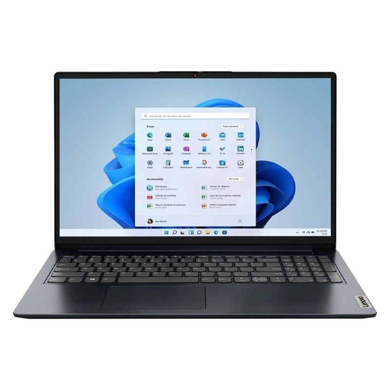 لپتاپ 15.6 اینچی لنوو مدل Ideapad 1 15IJL7 با پردازنده Celeron-N4500، حافظه رم 4 گیگابایت DDR4 با فرکانس 2933 مگاهرتز، جدید