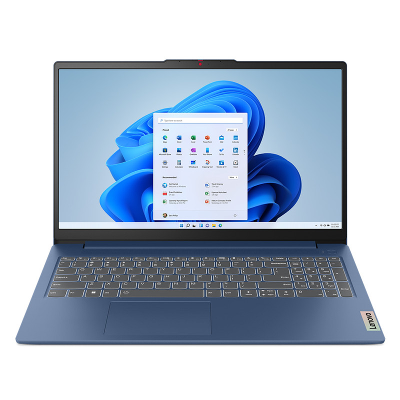 لپ تاپ 15.6 اینچی لنوو مدل Ideapad slim 3 15AMN8-R5 7520U-8GB LPDDR5 5500MHz-512GB SSD-TNجدید
