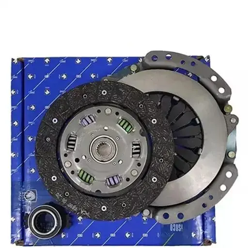 دیسک و صفحه پژو 405 XU7 ایساکو طرح اصلی والئو با بلبرینگ کد 0670302798 پریدمپر 6 فنر