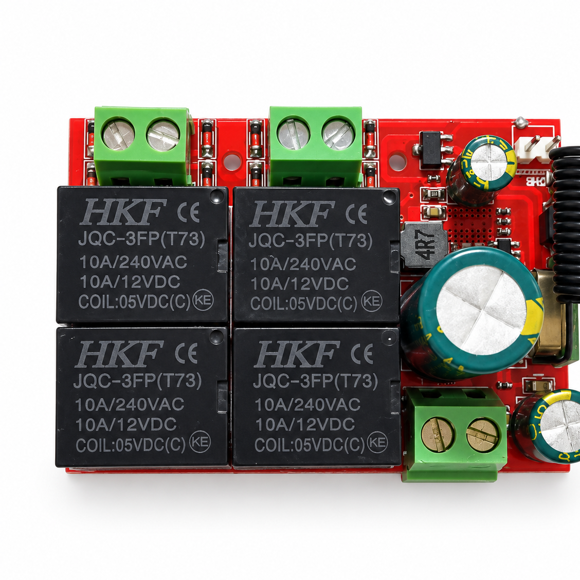 فرستنده گیرنده ماشین کنترلی 5 کاناله با برد 20 متر مدل 6V-24V-10Aجدید