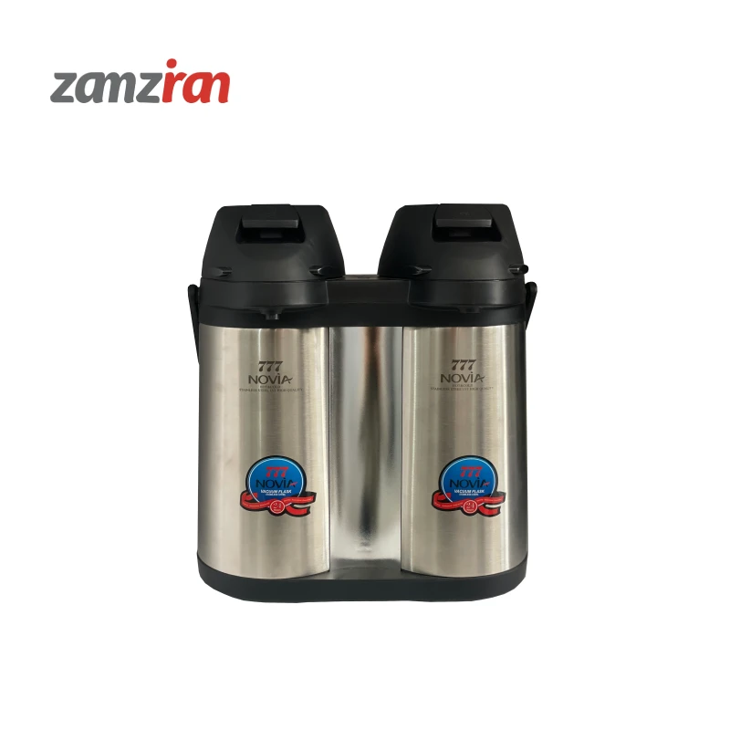 فلاسک چای 777 نوویا ظرفیت 3/8 لیتر مدل SS30Q پس کرایه