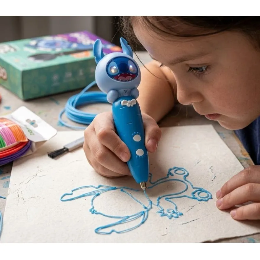 قلم سه بعدی طرح استیچ مدل 3D Printing Pen کد 3-15جدید