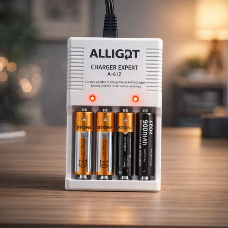 شارژر باتری کتابی و قلم و نیم قلم آل لایت مدل A-612جدید