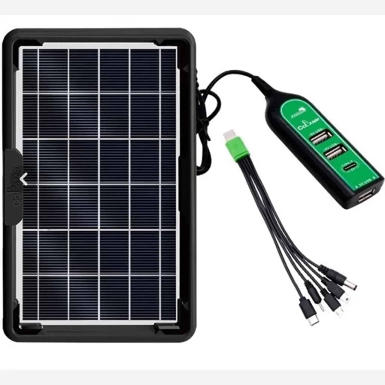 پنل خورشیدی شارژر موبایل و پاوربانک 12 وات کد CL-0612 از برند سی سی لمپ (CCLampجدید