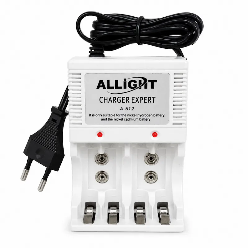 شارژر باتری کتابی و قلم و نیم قلم آل لایت مدل A-612جدید
