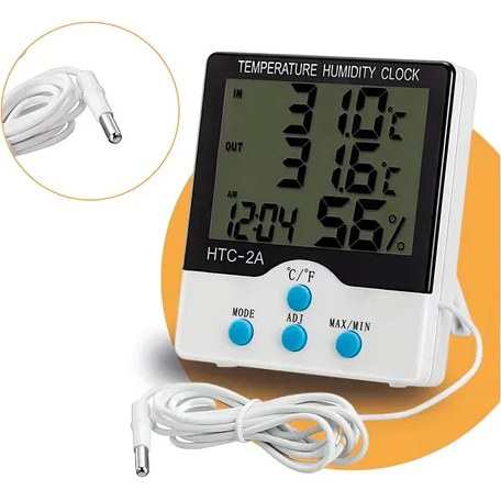 دماسنج و رطوبت سنج رومیزی مدل HTC-2A