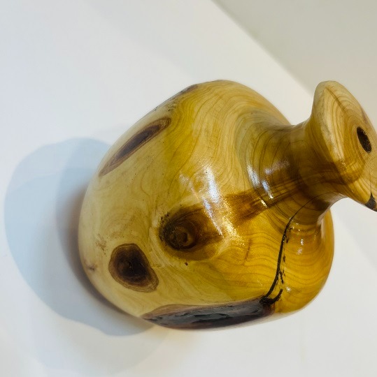 گلدان چوبی طلایی (پس کرایه)