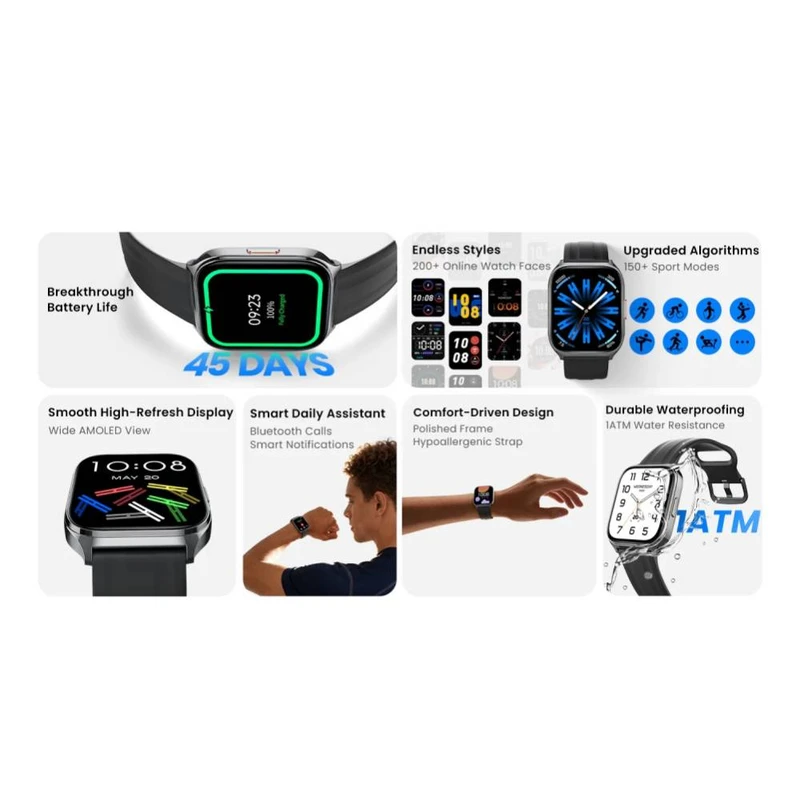 ساعت هوشمند هایلو مدل Haylou Watch 3