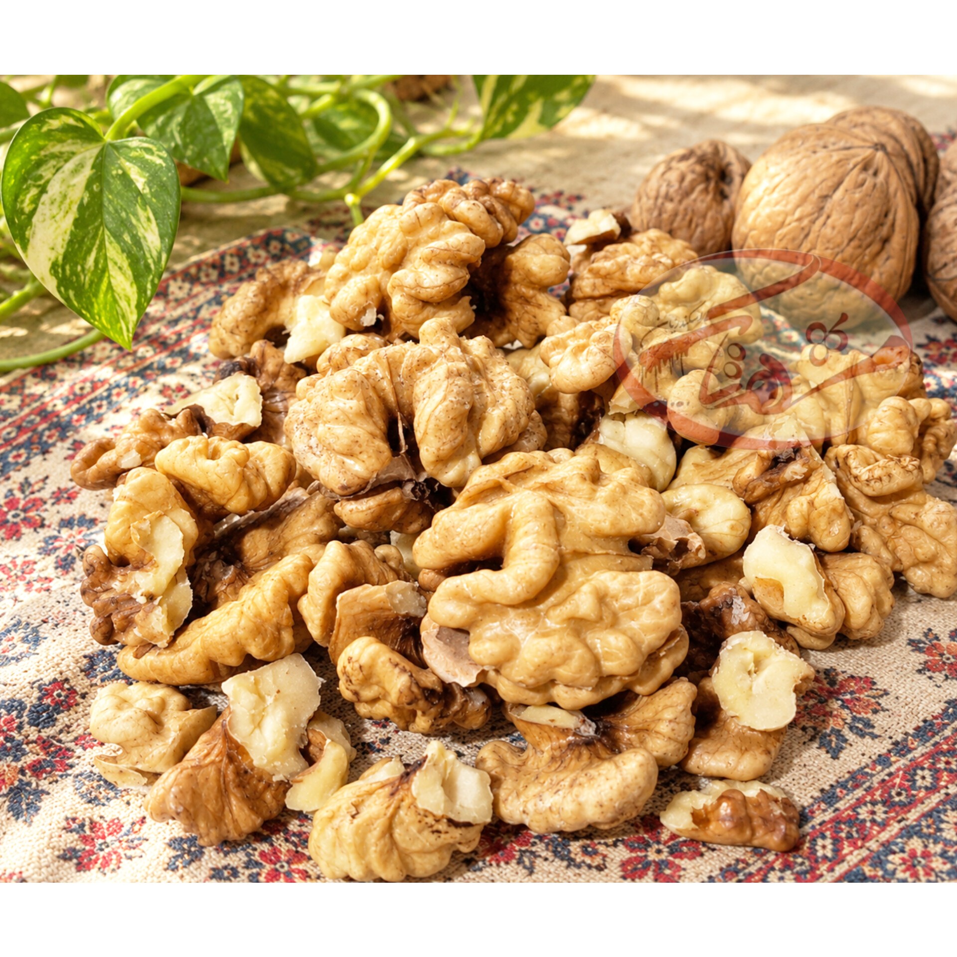 گردو تازه پوست کاغذی ملایر وزن 900 گرم شهتاک