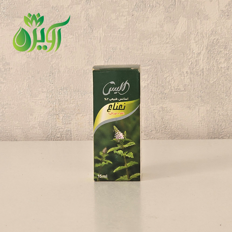 اسانس طبیعی نعنا الیس (قطره خوراکی نعنا )