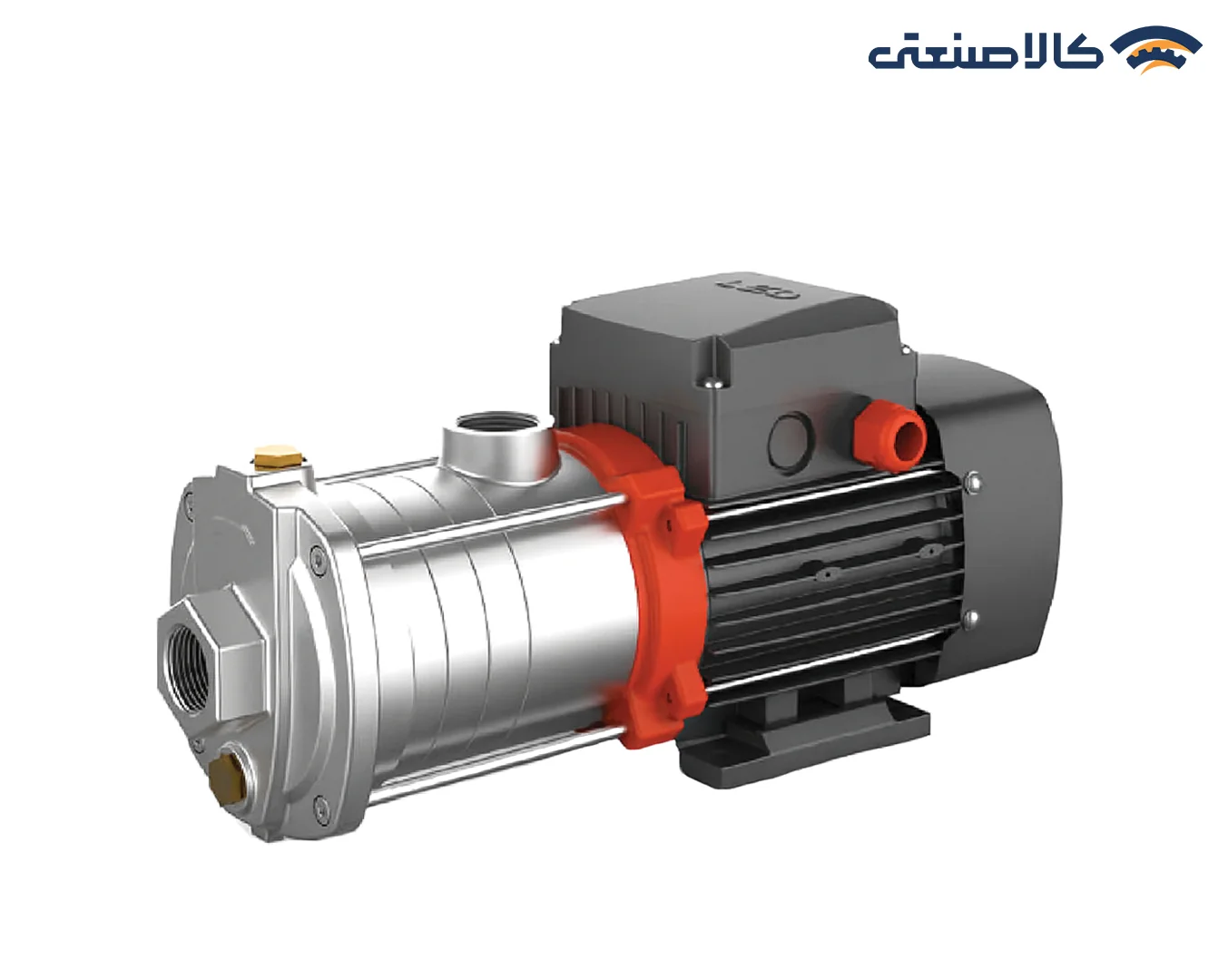 پمپ افقی طبقاتی تمام استیل LEO لئو 1 اسب تکفاز ECHm 4-40S