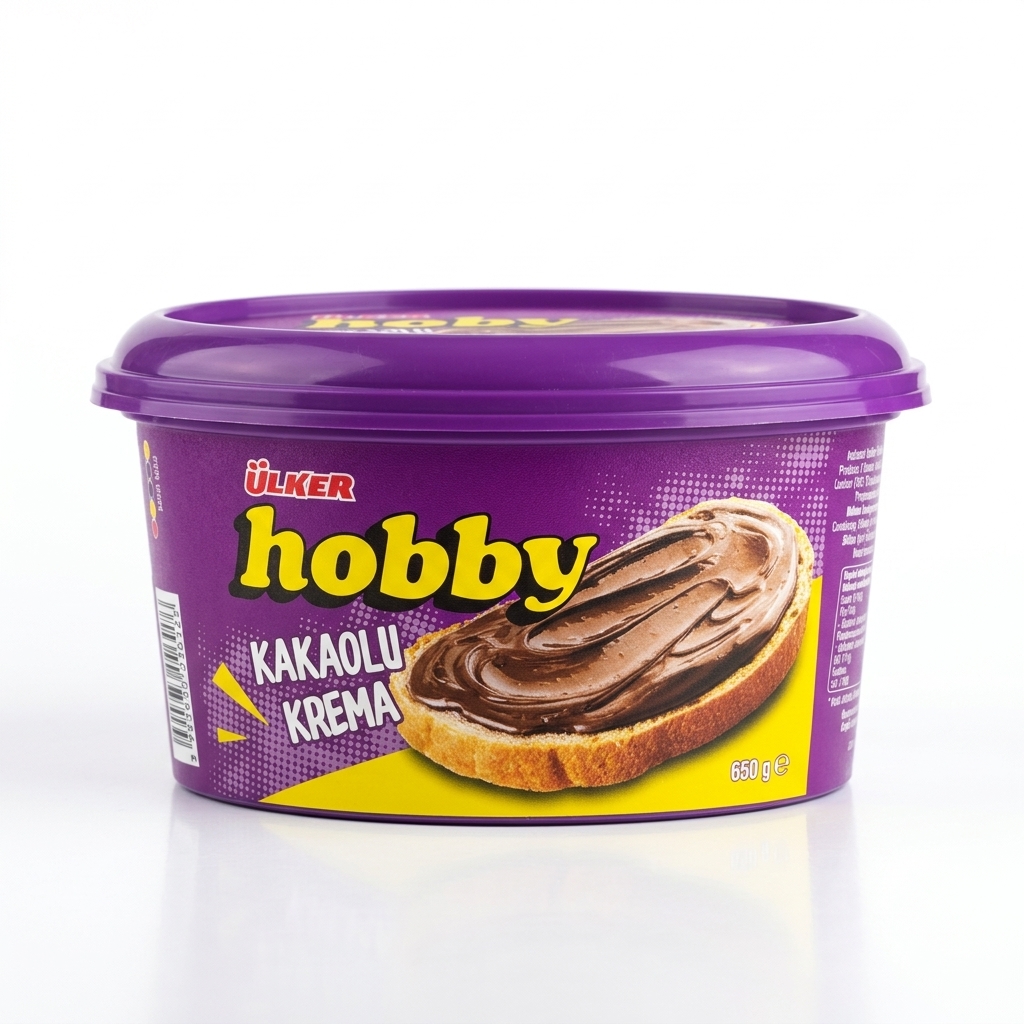 کرم کاکائو هوبی اولکر 650 گرمی سطلی | Ülker Hobby