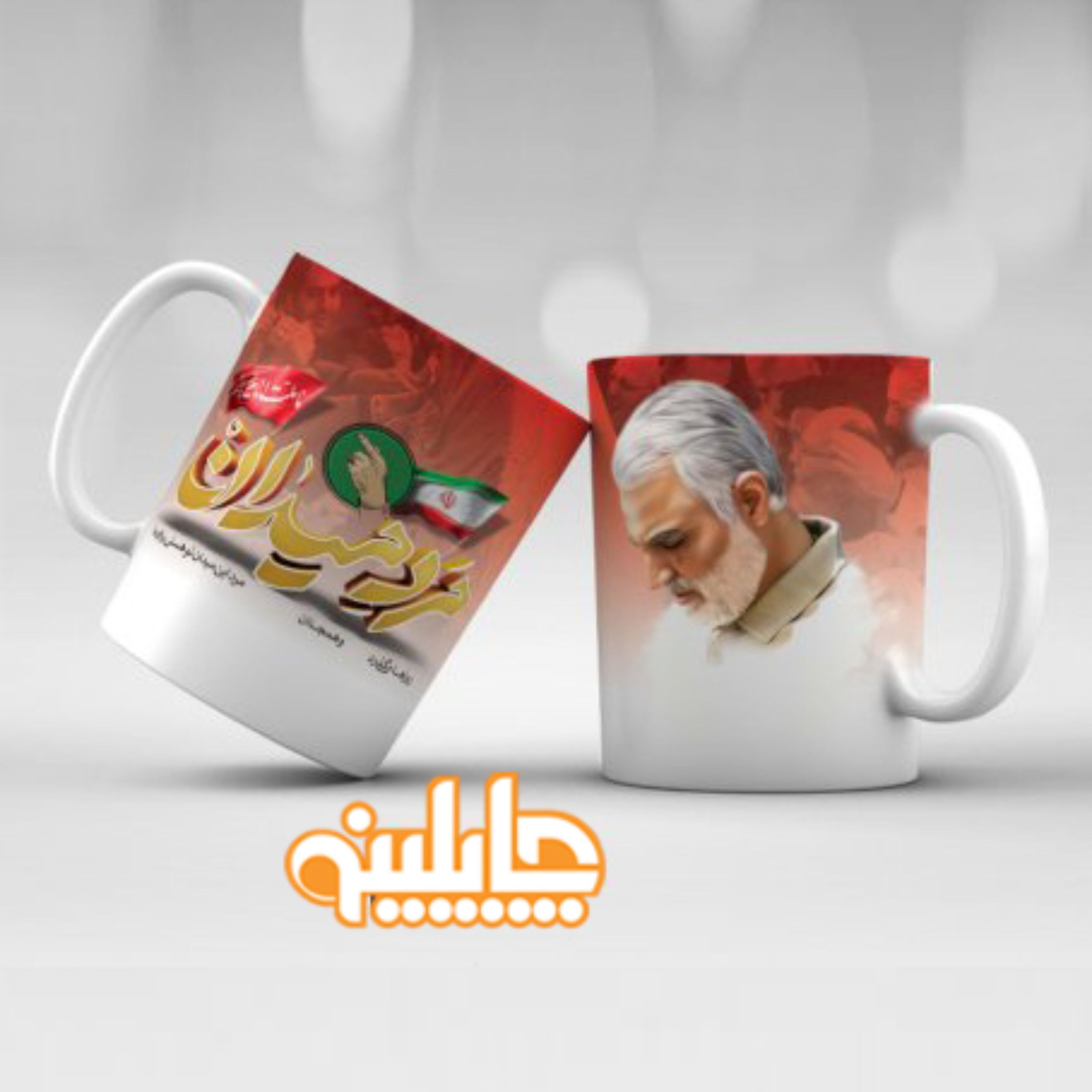 ماگ چاپلینو طرح شهید سردار سلیمانی - 245