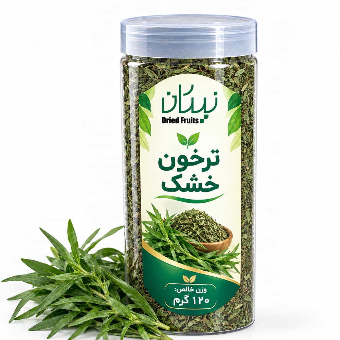 سبزی خشک ترخون معطر و آماده مصرف نیکان