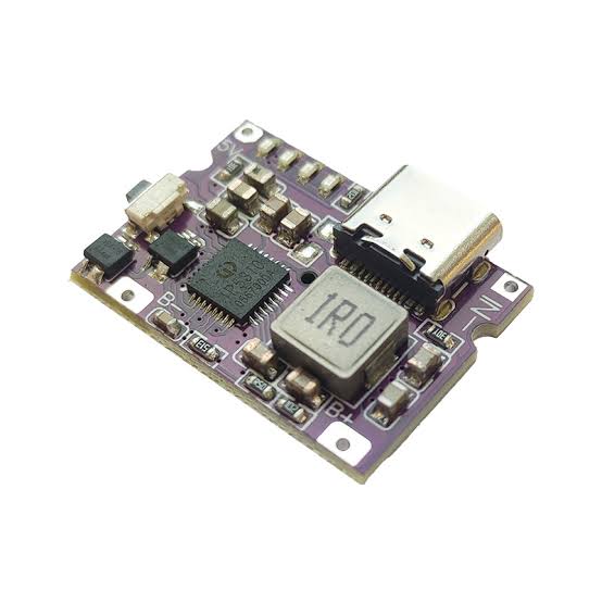 ماژول شارژ/دشارژ باتری لیتیومی با خروجی 5V 3A مناسب ساخت پاور بانک و پورت Type-C مدل LX-LBC3.1 [جدید