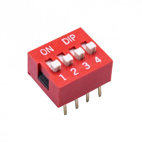 دیپ سوئیچ 4 تایی DIP مدل 1