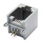 سوکت تلفنی RJ11 مادگی روبردی 4 پین 6P4C