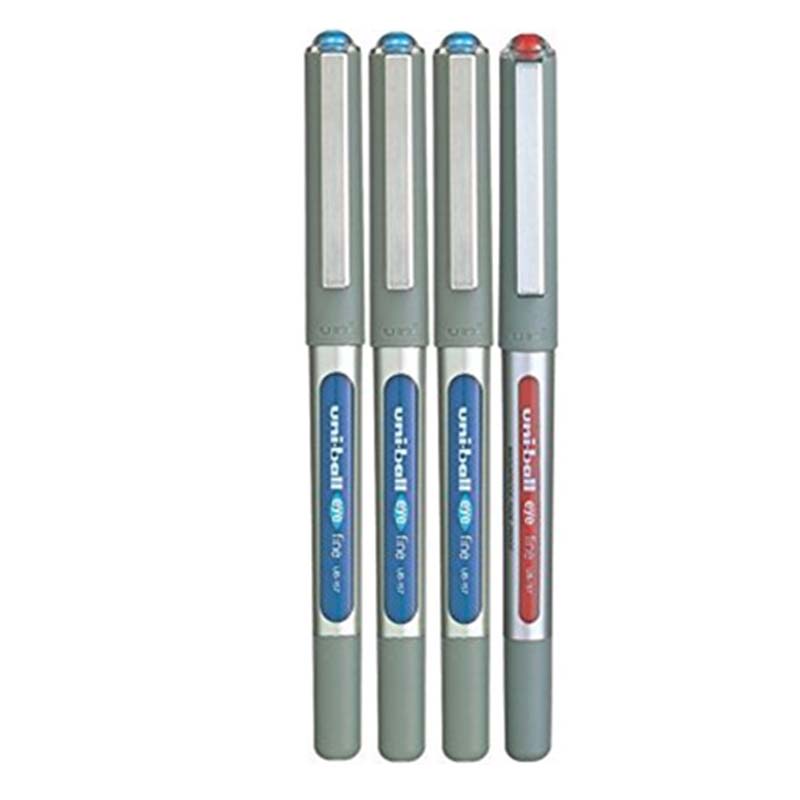 روان نویس یونی بال چشمی اصلی مدل Eye کد UB-157 بسته 4 عددی مدل 1