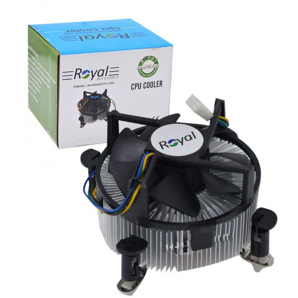 فن سی پی یو رویال Royal 775-1155 ا Royal 775-1155 CPU fan