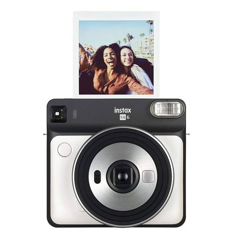 دوربین عکاسی چاپ سریع فوجی فیلم Fujifilm instax SQUARE SQ6 Pearl Hybrid Instant Cameraجدید