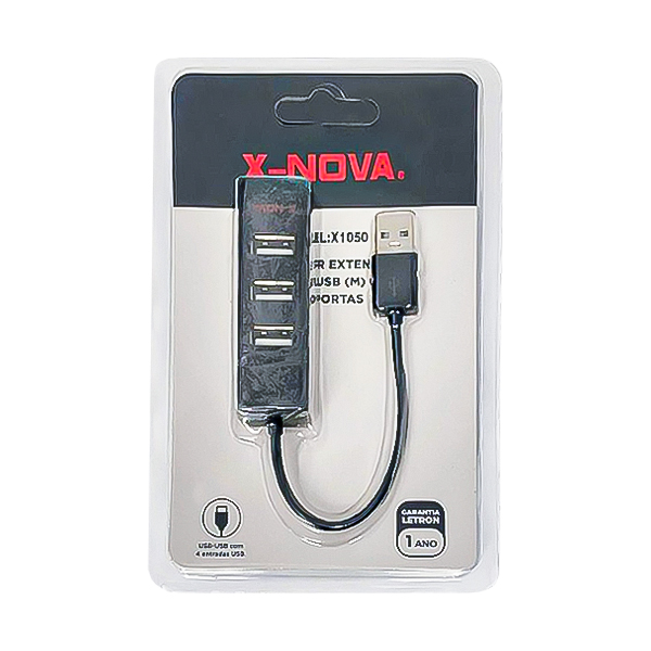 هاب 4 پورت X-NOVA USB مدل X1050جدید