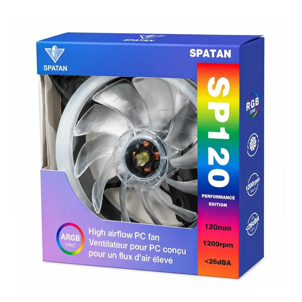 خنک کننده سیستم 12*12 مخصوص بازی RGB مدل JG-SS