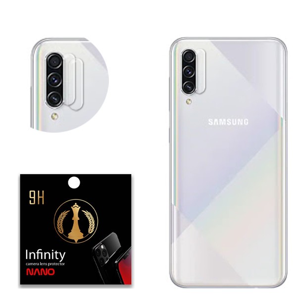  محافظ لنز دوربین اینفینیتی مدل نانو LP041 مناسب برای گوشی موبایل سامسونگ Galaxy A50s بسته دو عددی
