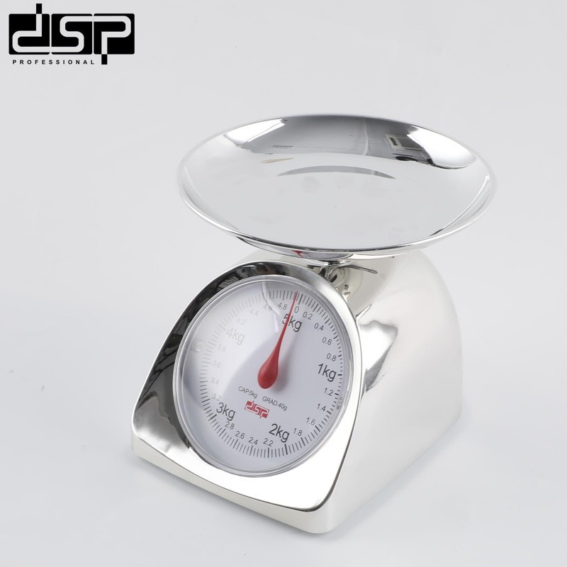 ترازو آشپزخانه آنالوگ دی اس پی مدل KD7040 حداکثر ظرفیت قابل اندازه گیری 5 کیلوگرم با دقت اندازه گیری 0.04 گرم