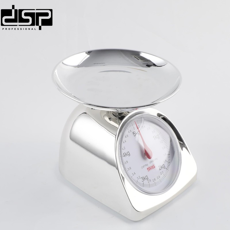 ترازو آشپزخانه آنالوگ دی اس پی مدل KD7040 حداکثر ظرفیت قابل اندازه گیری 5 کیلوگرم با دقت اندازه گیری 0.04 گرم