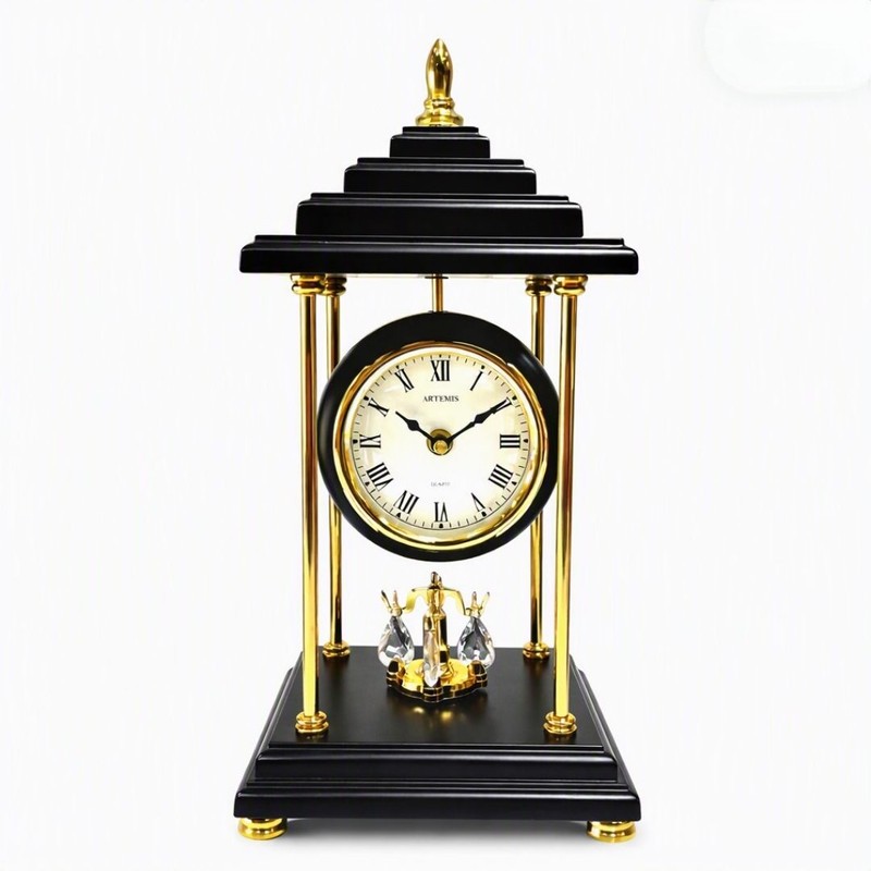 ساعت رومیزی عقربه ای آرتمیس مدل 1026 BLK