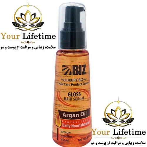سرم تقویت مو سیلیکونی اصل Argan oil - 100میل