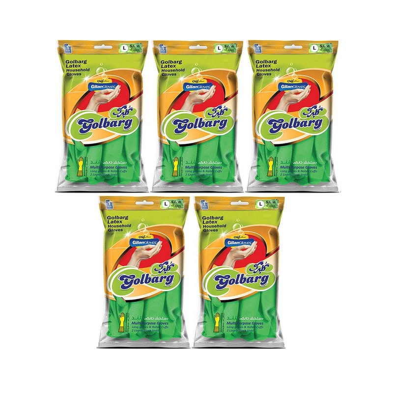 دستکش آشپزخانه گیلان مدل BL5 - بسته 5 عددی