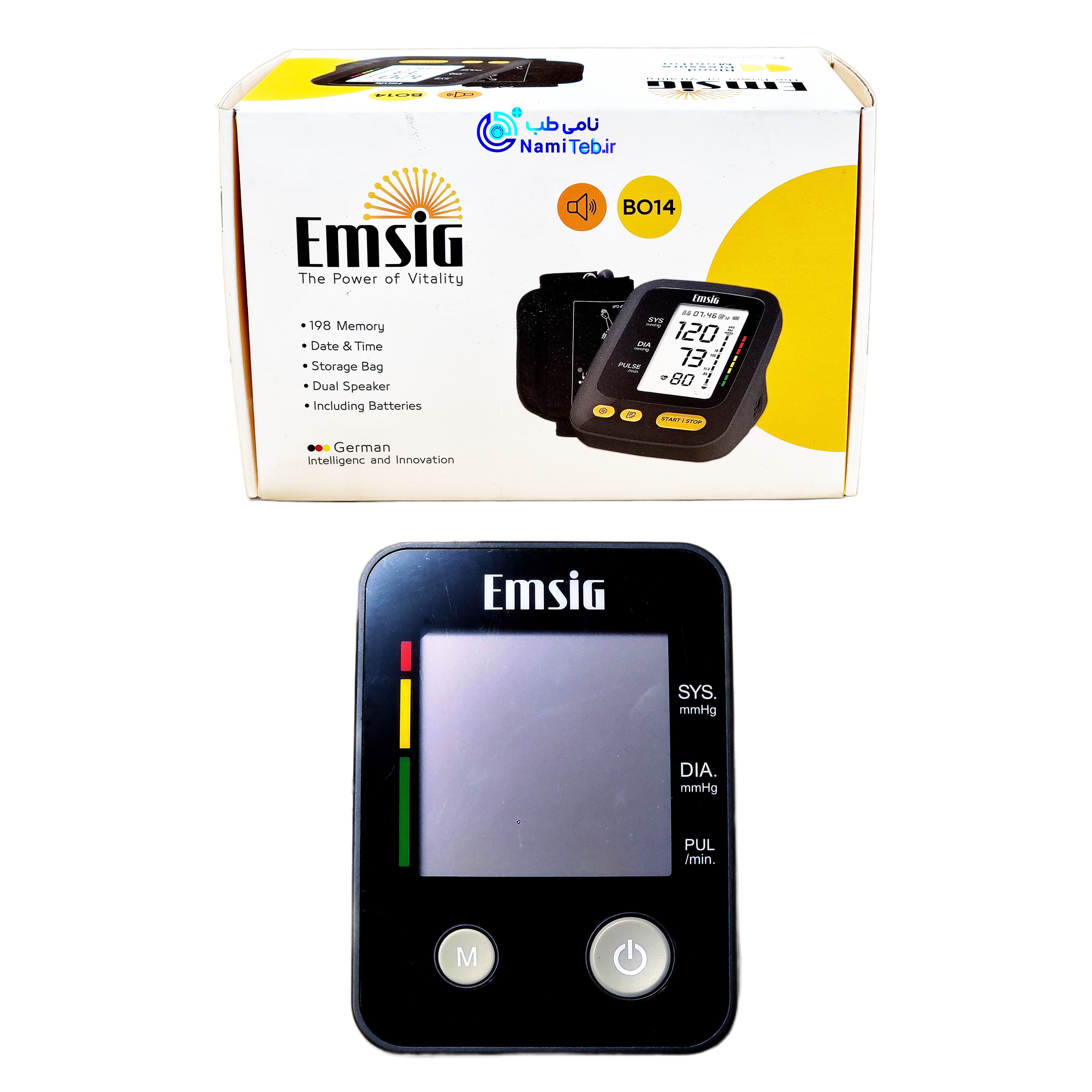 فشارسنج بازویی دیجیتال سخنگو امسیگ مدل BO71 Plus