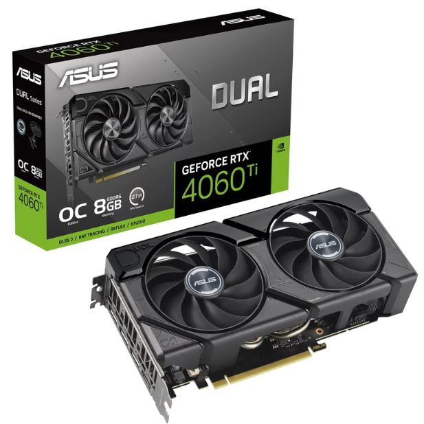 کارت گرافیک ایسوس مدل Dual GeForce RTX 4060 Ti EVO OC Edition 8GB
