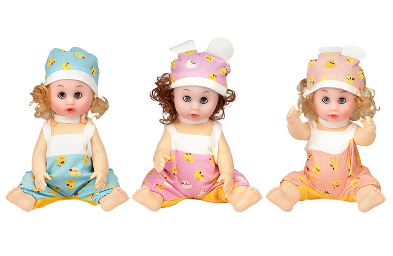 عروسک دختربچه موزیکال کلاه دار اورجینال مدل 1