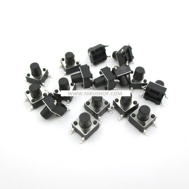 TACT SW 6x6x5-4P SMD تعداد 7 عددی