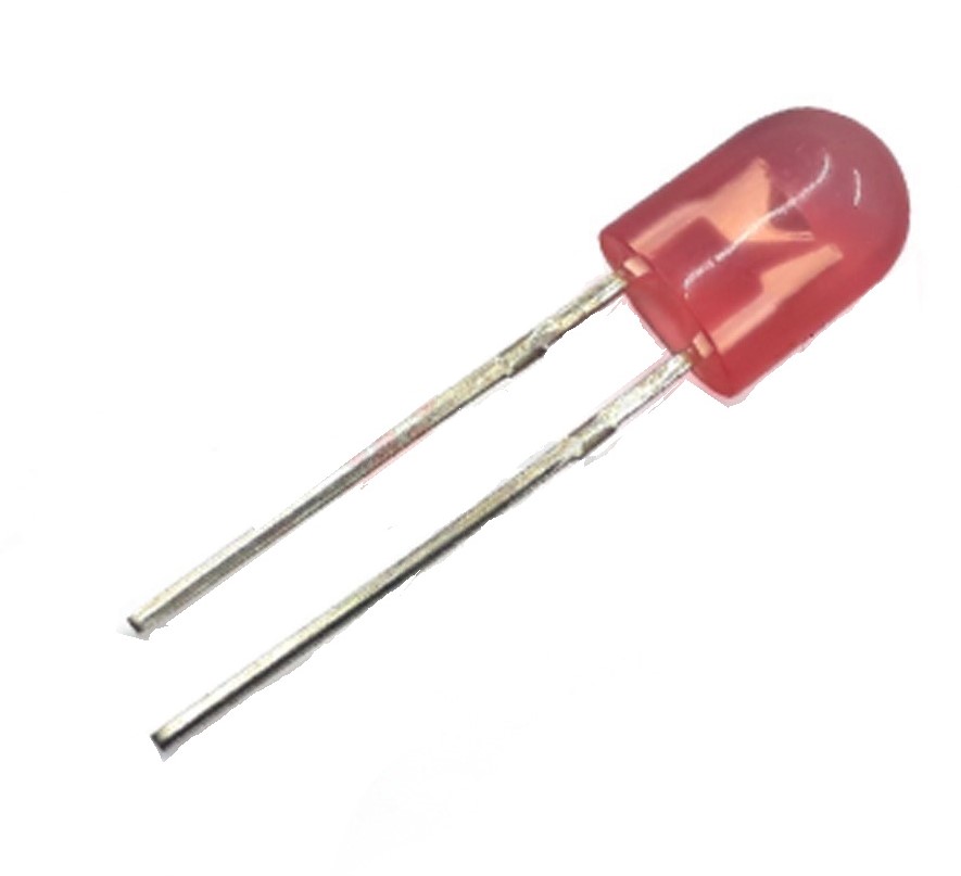 OVAL-RED LED خودرنگ تعداد 10 عددی