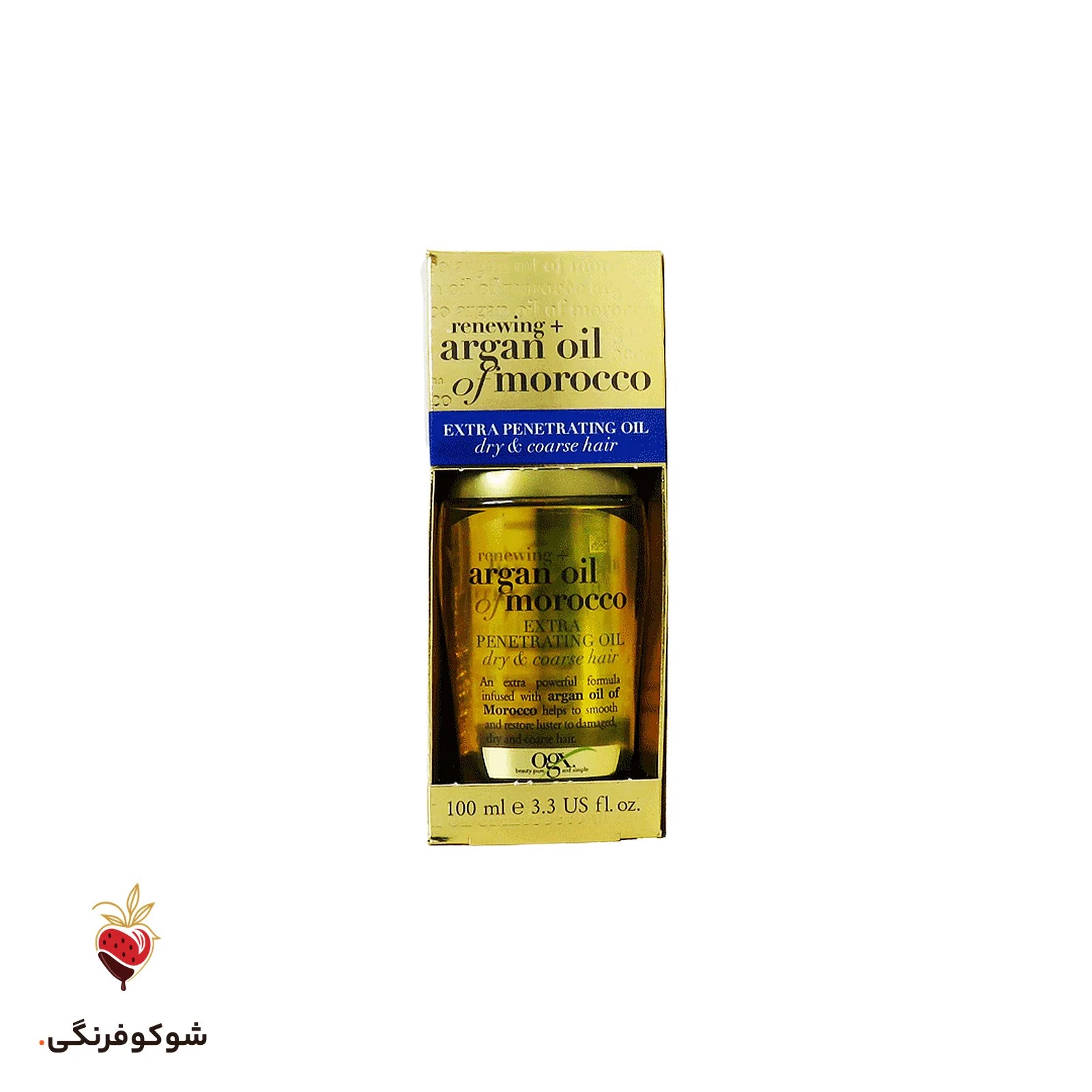 روغن مو آرگان مراکشی او جی ایکس 100 میلیلیتری