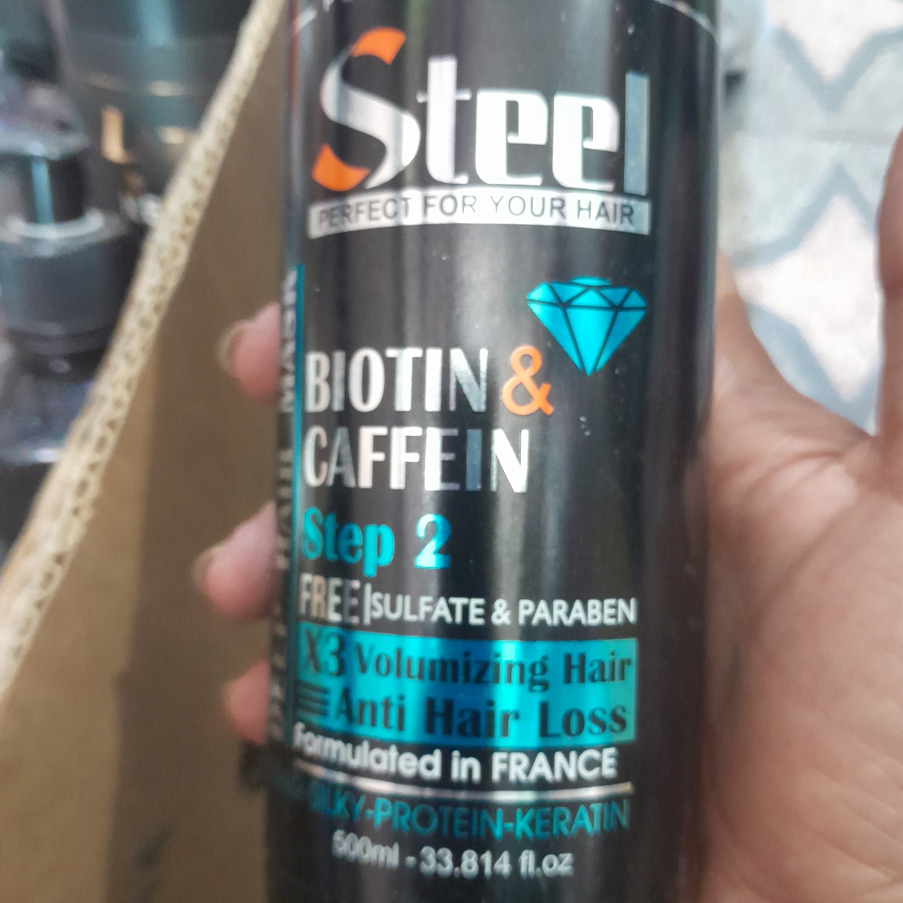 ماسک مو استیل