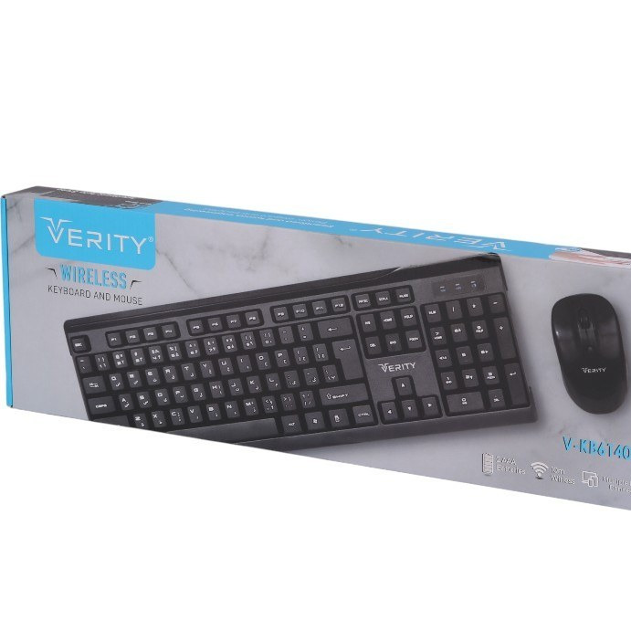 ماوس و کیبورد Verity مدل v-kb6140wجدید