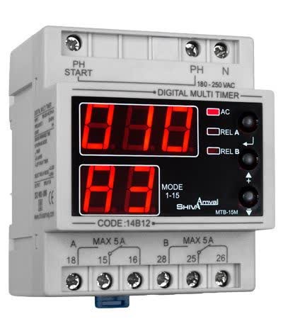 مولتی تایمر دیجیتال 14B12