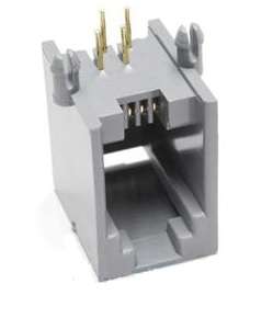 کانکتور مادگی گوشی تلفن رایت rj11 rj9 مادگی 4 پایه