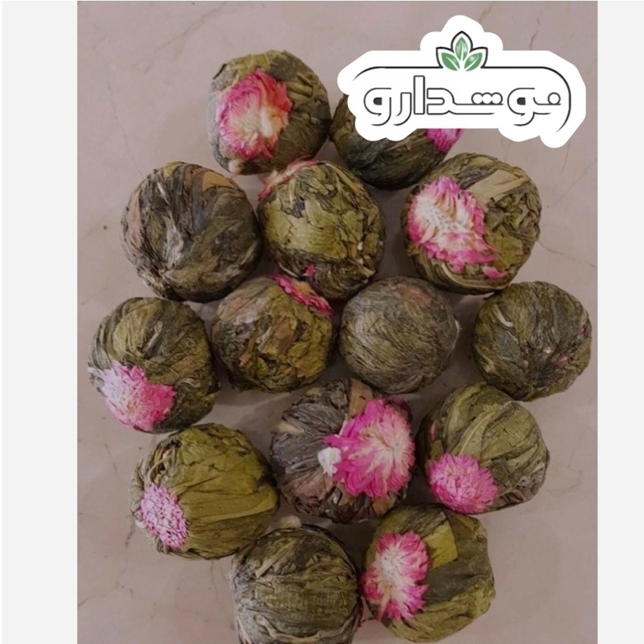 چای سفید توپی (چای بولومینگ) 1 عددی