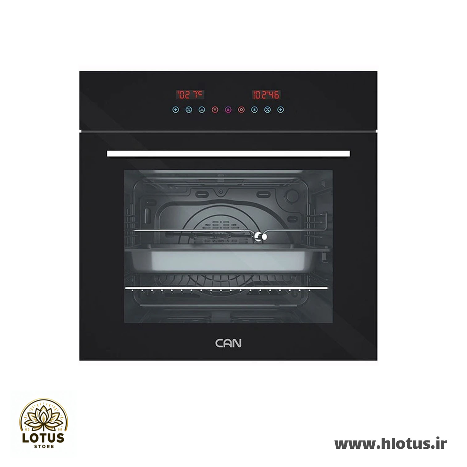 فر توکار کن مدل E6503 مشکی