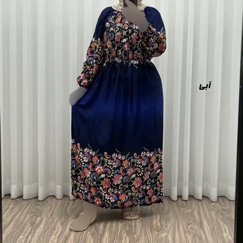 پیراهن ساحلی نخی زنانه فری سایز مدل حاشیه ترمه مناسب سایز 38 تا 50جدید