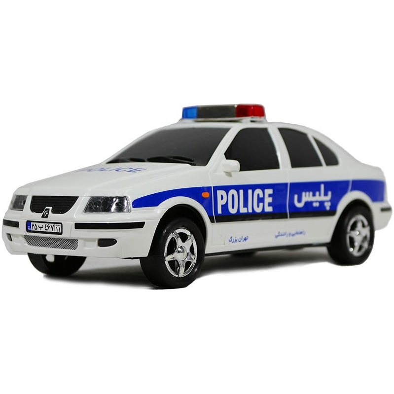 ماشین اسباب بازی سمند پلیس مدل 1