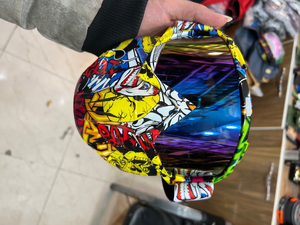 عینک و ماسک موتور سواری و اسکی طرح دار