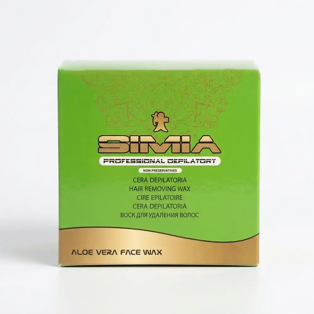 وکس سکهای اپیلاسیون صورت آلوئهورا سیمیا (Simia) وزن 400 گرم (20 عددی)