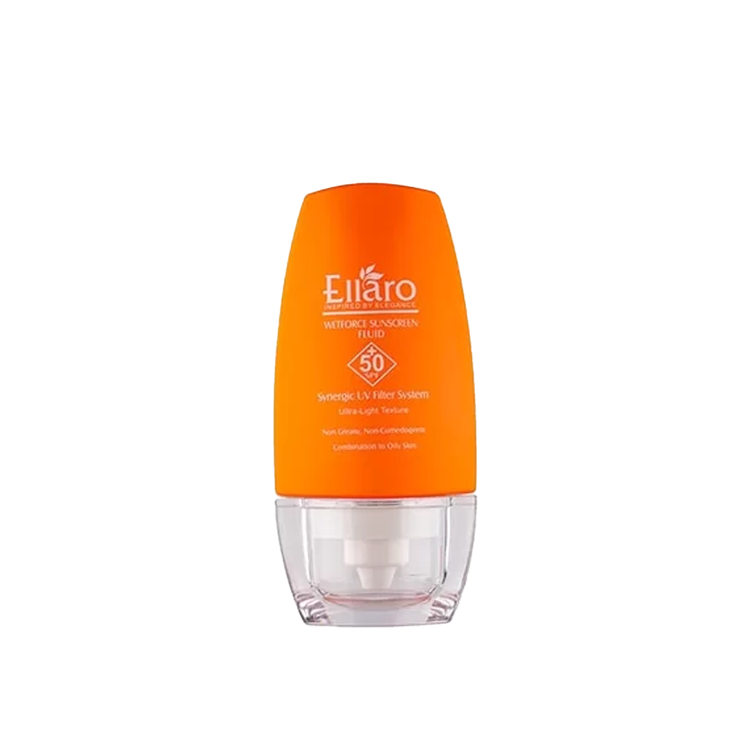 قیمت و خرید فلویید ضد آفتاب فاقد چربی وت فورس SPF 50 الارو فروشگاه رزلیزه